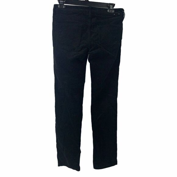 Uniqlo Black Corduroy Pants Skinny Cords Size 25 - Picture 2 of 6